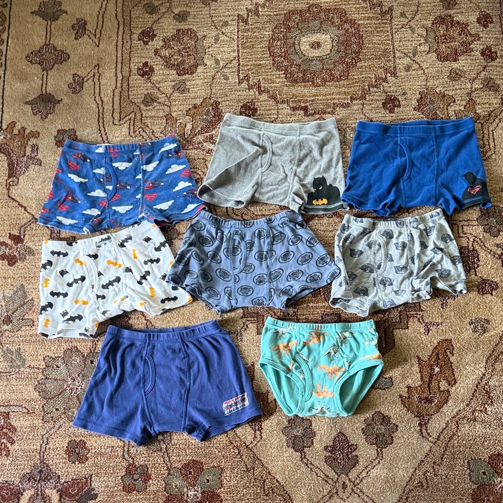 Boys gap boxer briefs superhero and star wars
